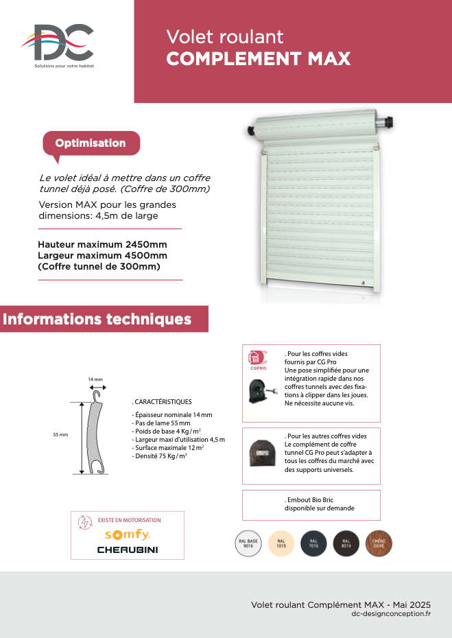 Fiche Produit Complement Max