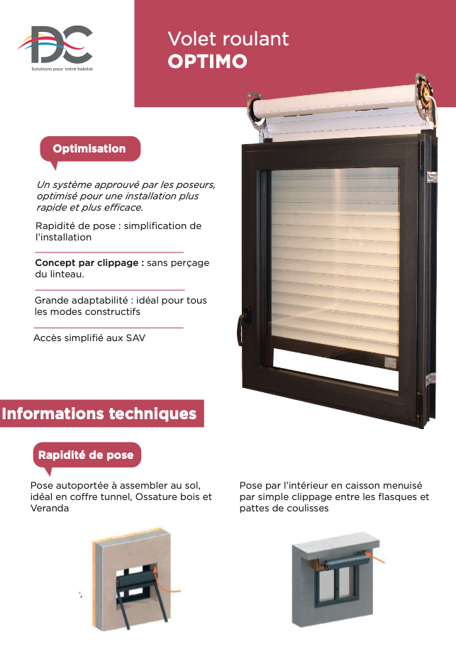 Volet Roulant OPTIMO